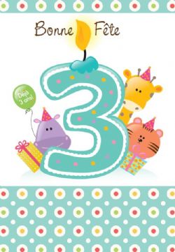 3 ANS - BONNE FÊTE, DÉJÀ 3 ANS! - DE MILLBROOK